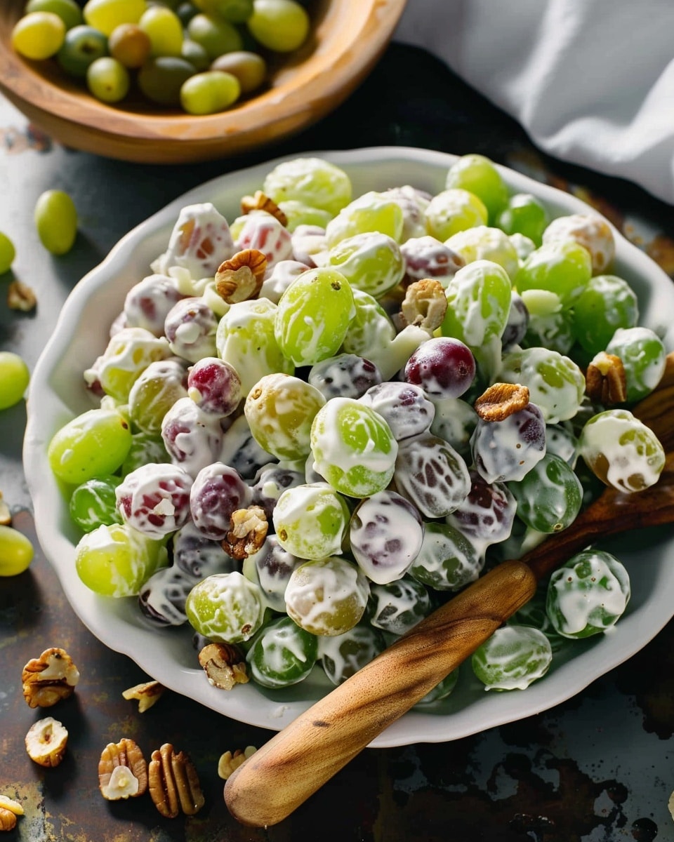 Creamy Grape Salad Recipe