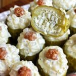 Creamy Pickle Bombs (Stuffed Pickles)