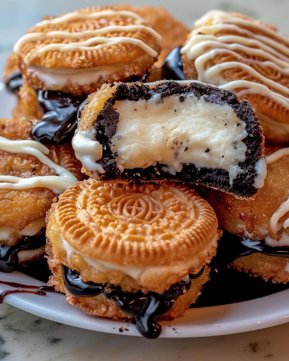 Deep-Fried Oreo Cheesecake Bites