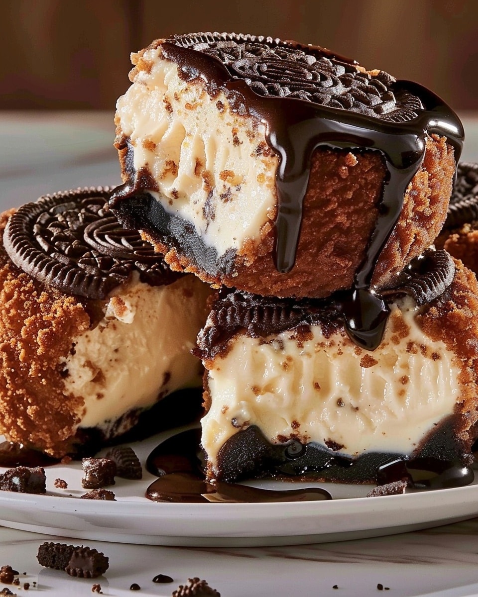 Deep-Fried Oreo Cheesecake Bites