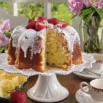 Delightful Strawberry Pineapple Pound Cake