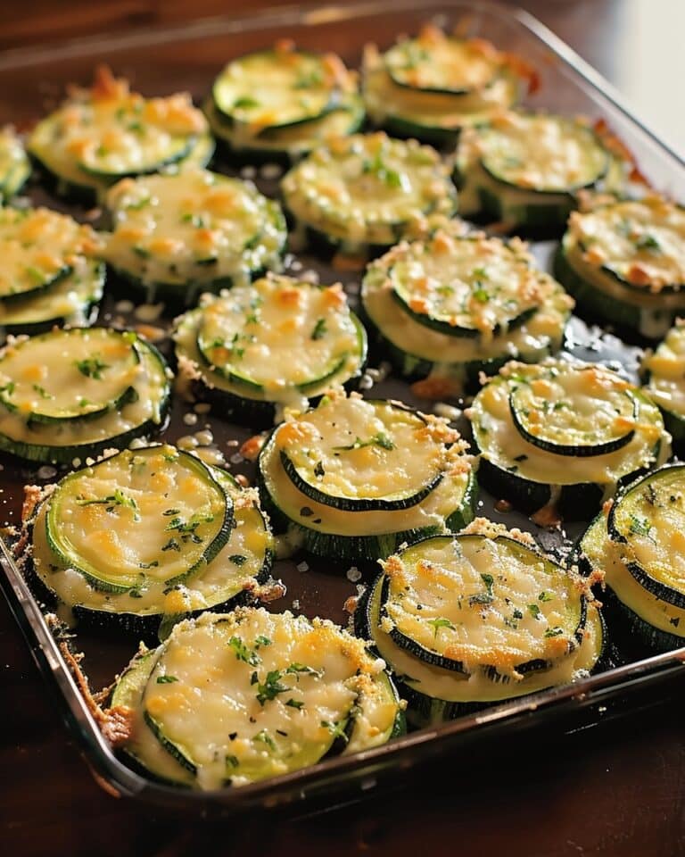 Easy Cheesy Baked Zucchini Parmesan That Feels Like Comfort Food