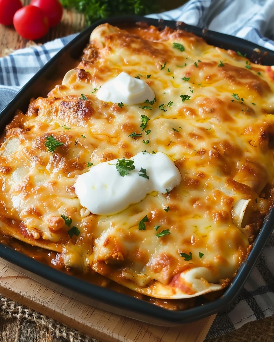 Enchiladas New Mexico Style