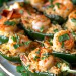 Fiery Cajun Shrimp Stuffed Jalapeños