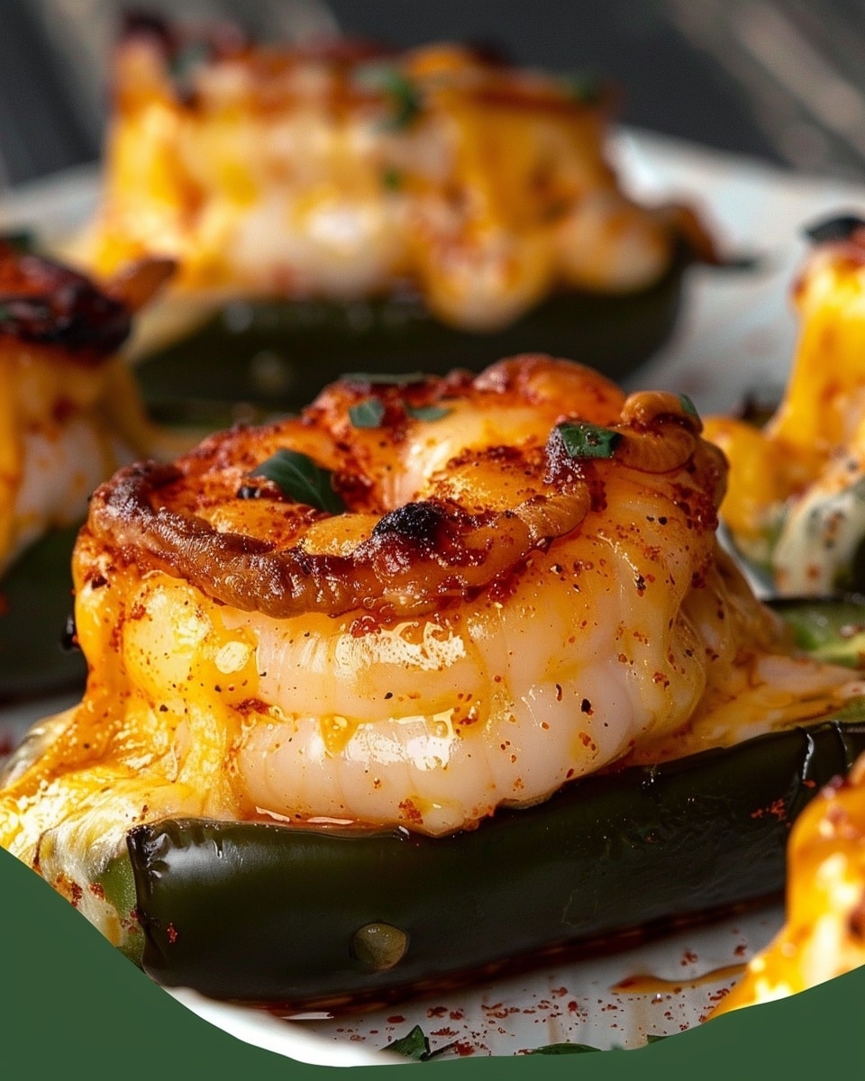 Fiery Cajun Shrimp Stuffed Jalapeños