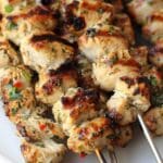 Grilled Thai Coconut Chicken Skewers