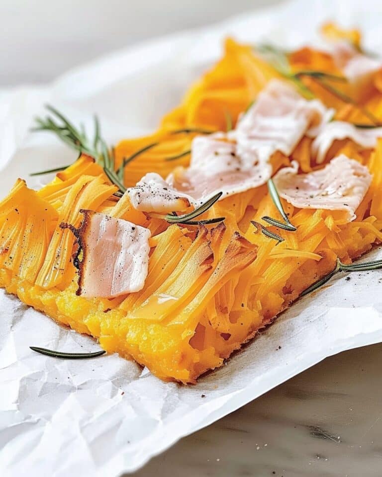 Grilled Polenta Crostini with Halal Cured Beef