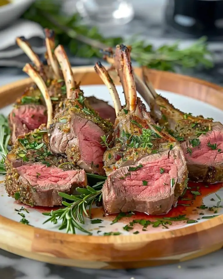 Herb-Crusted Rack of Lamb Recipe