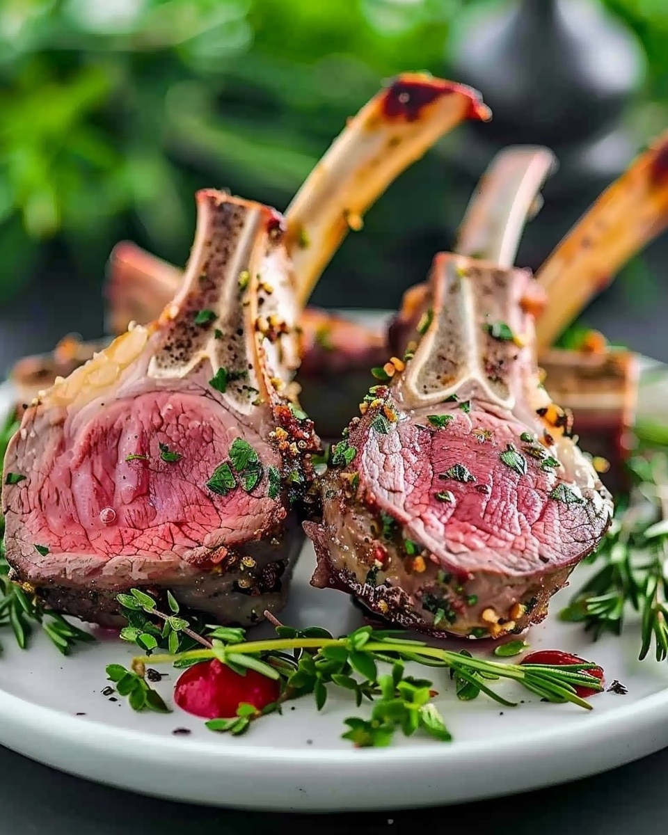 Herb-Crusted Rack of Lamb Recipe