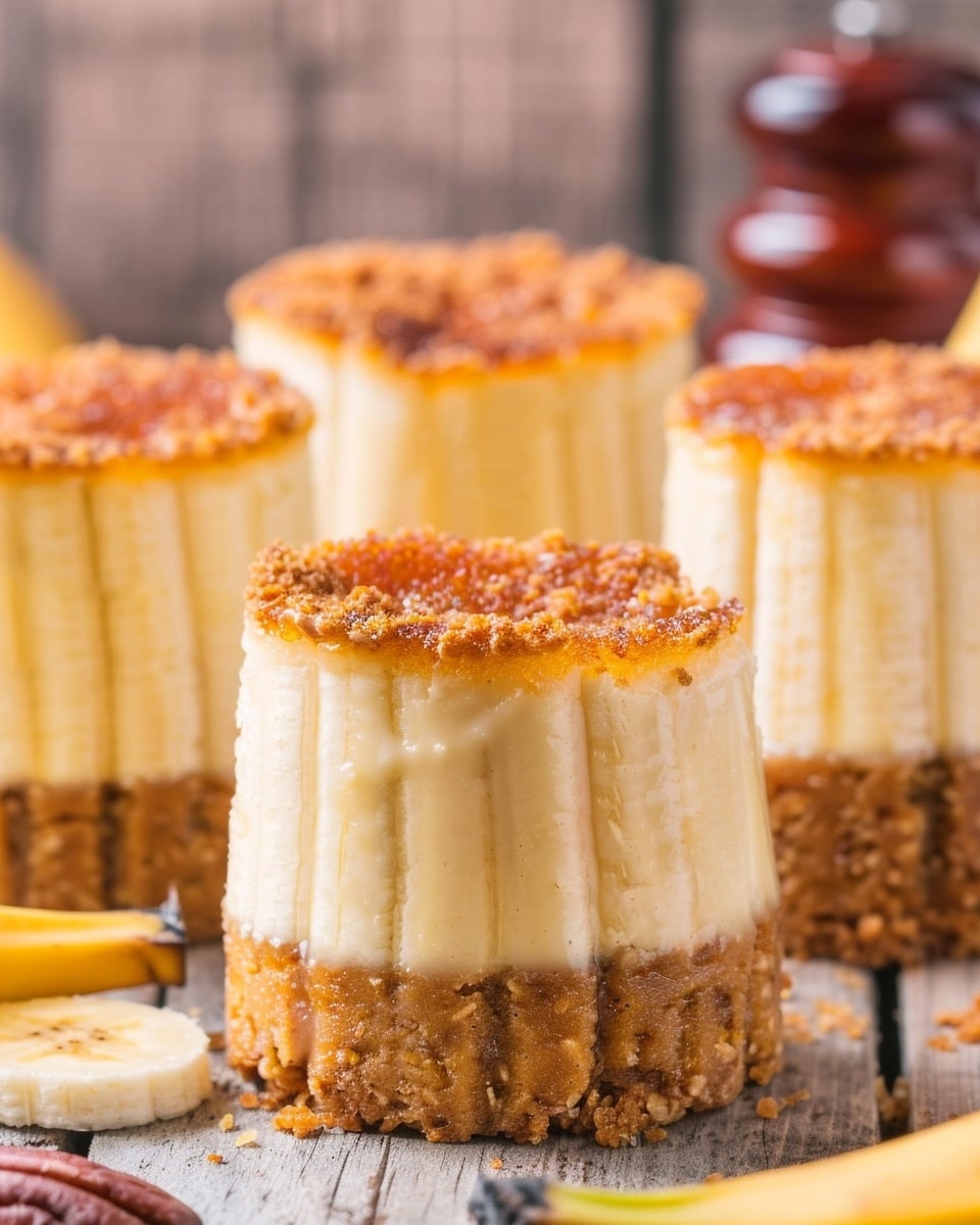 Homemade Creamy No-Bake Banana Dessert