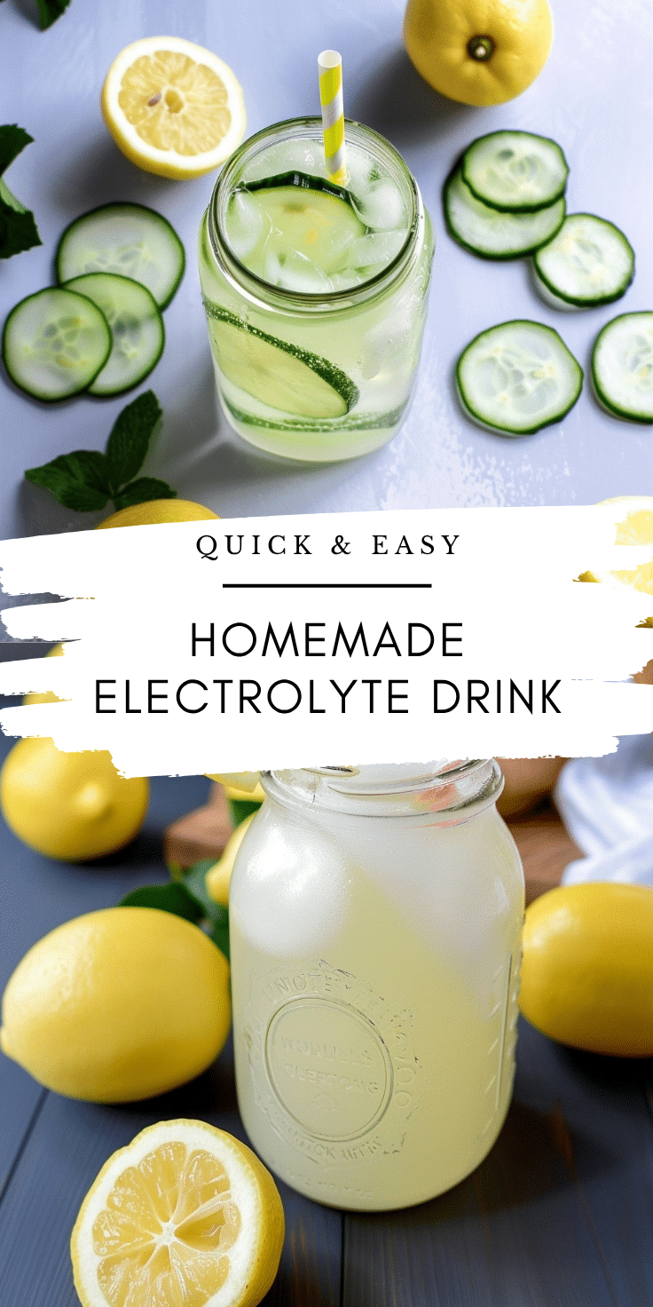 Homemade Electrolyte Drink | Meal Shine