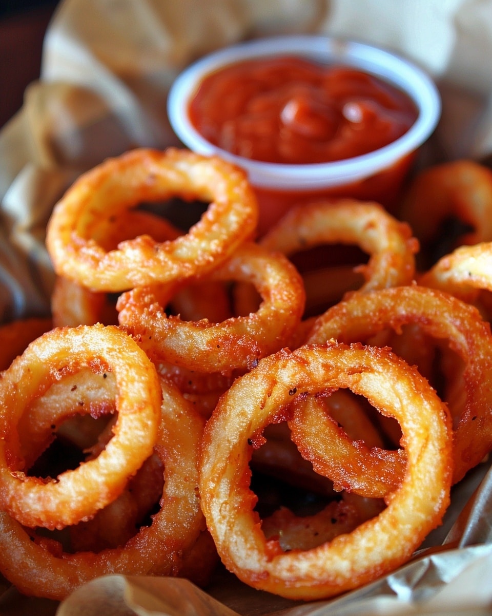 Mozzarella Stick Onion Rings