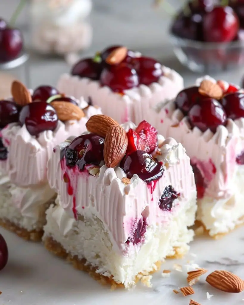 No Added Sugar Cherry Almond Cake