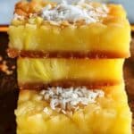 No Added Sugar Pineapple Coconut Bars