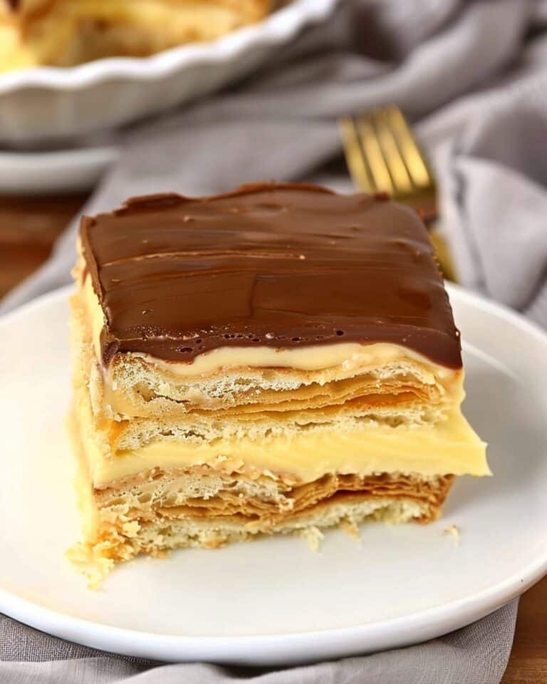No-Bake Eclair Cake