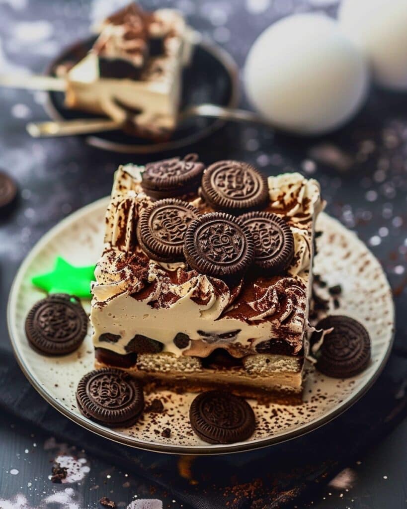 No Bake Oreo Tiramisu