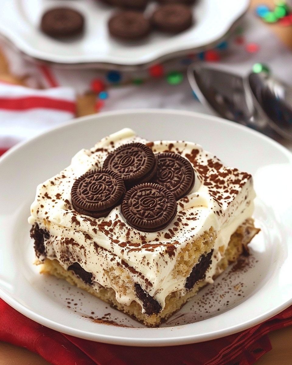 No Bake Oreo Tiramisu