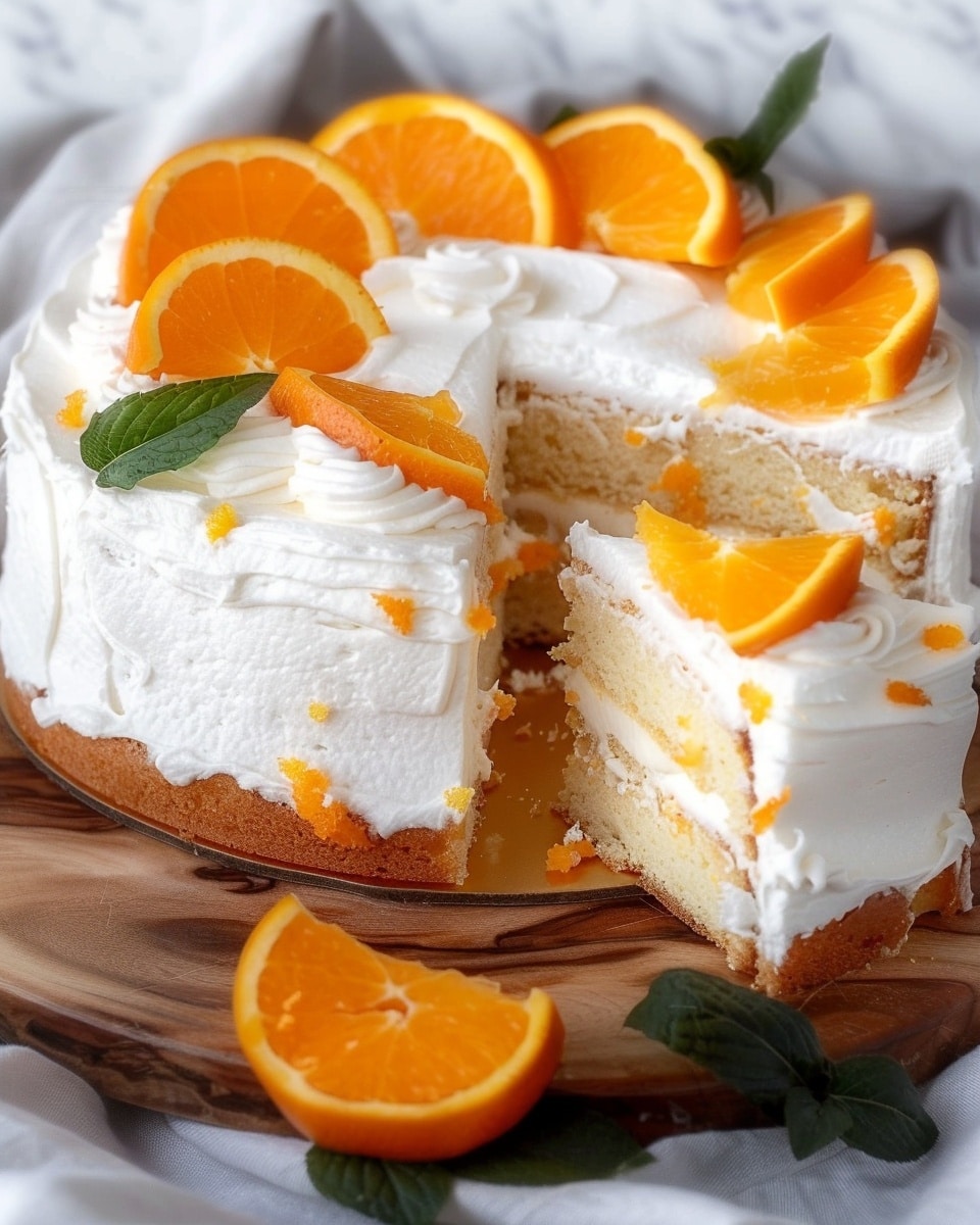 Orange Crush Soda Cake