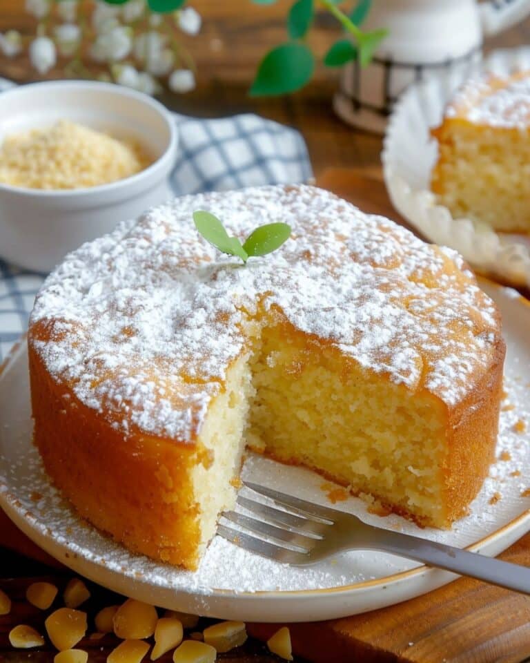 Pastel de Almendras Saludable