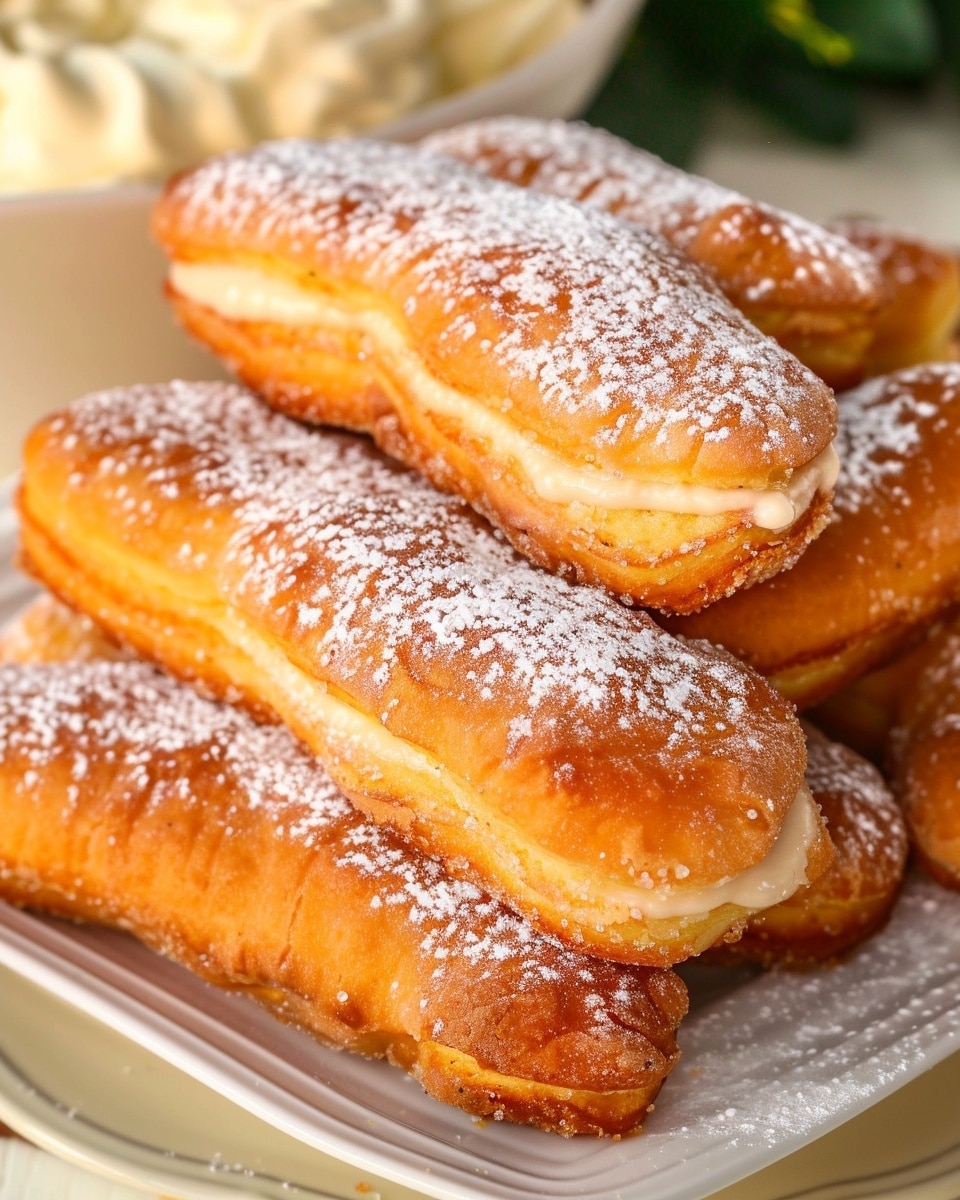 Pepitos Rellenos de Crema Pastelera
