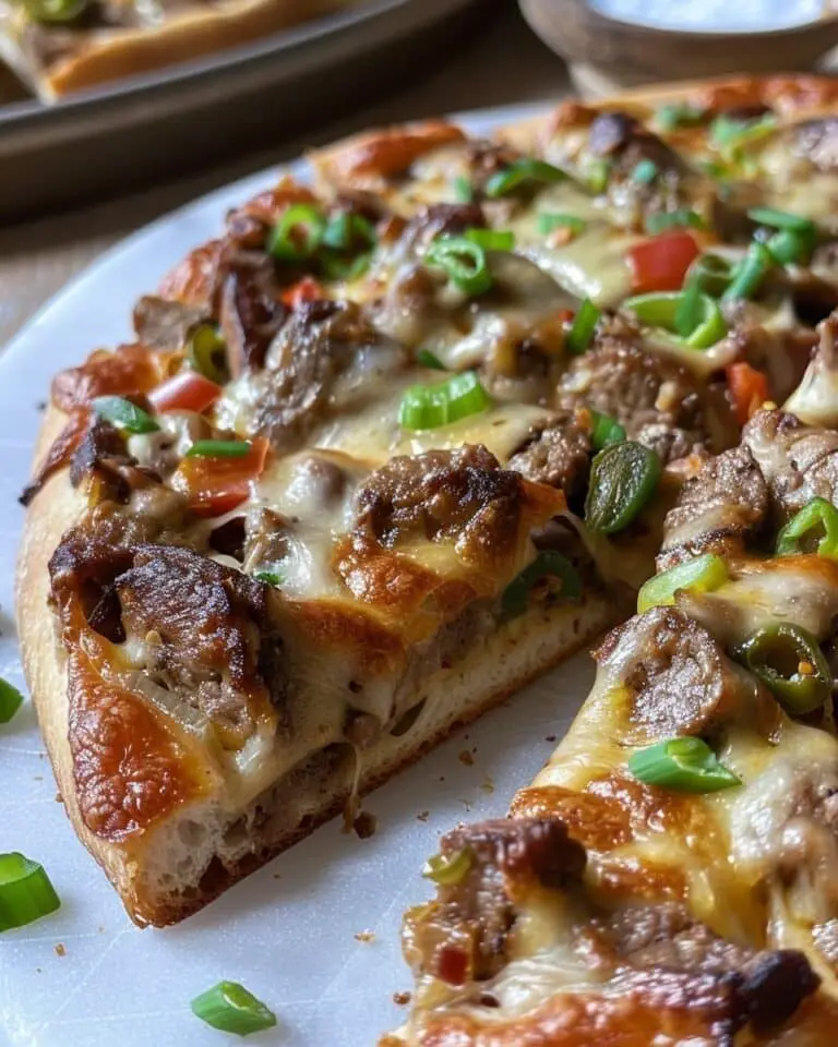 Philly Cheesesteak Cheesy Bread