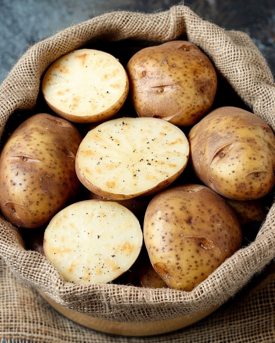 Slow Cooker Creamy Russet Potatoes