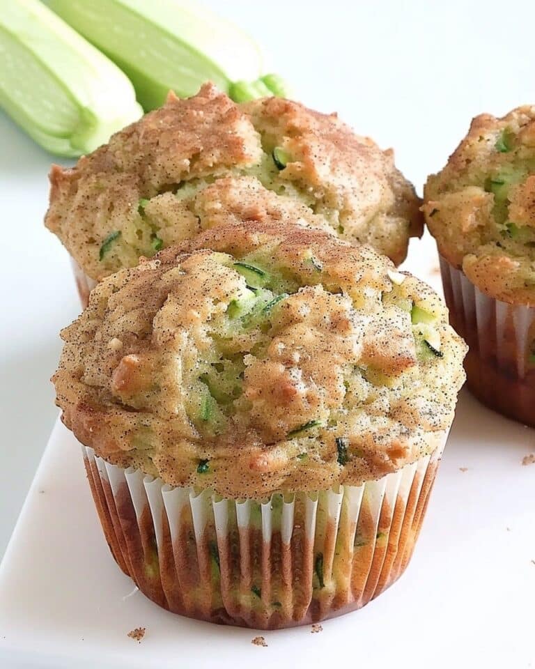 Quick Cinnamon Zucchini Muffins