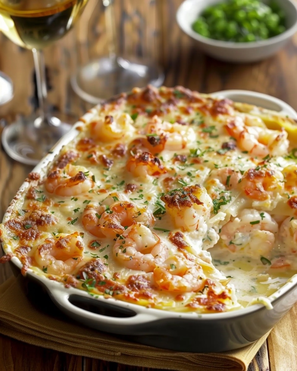 Seafood Lasagna (Shrimp & Crab)