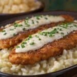Smothered Cheesy Sour Cream Chicken