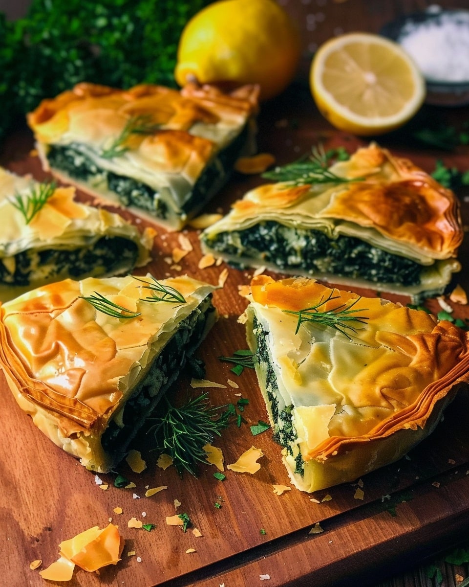 Spanakopita (Greek Spinach Pie)
