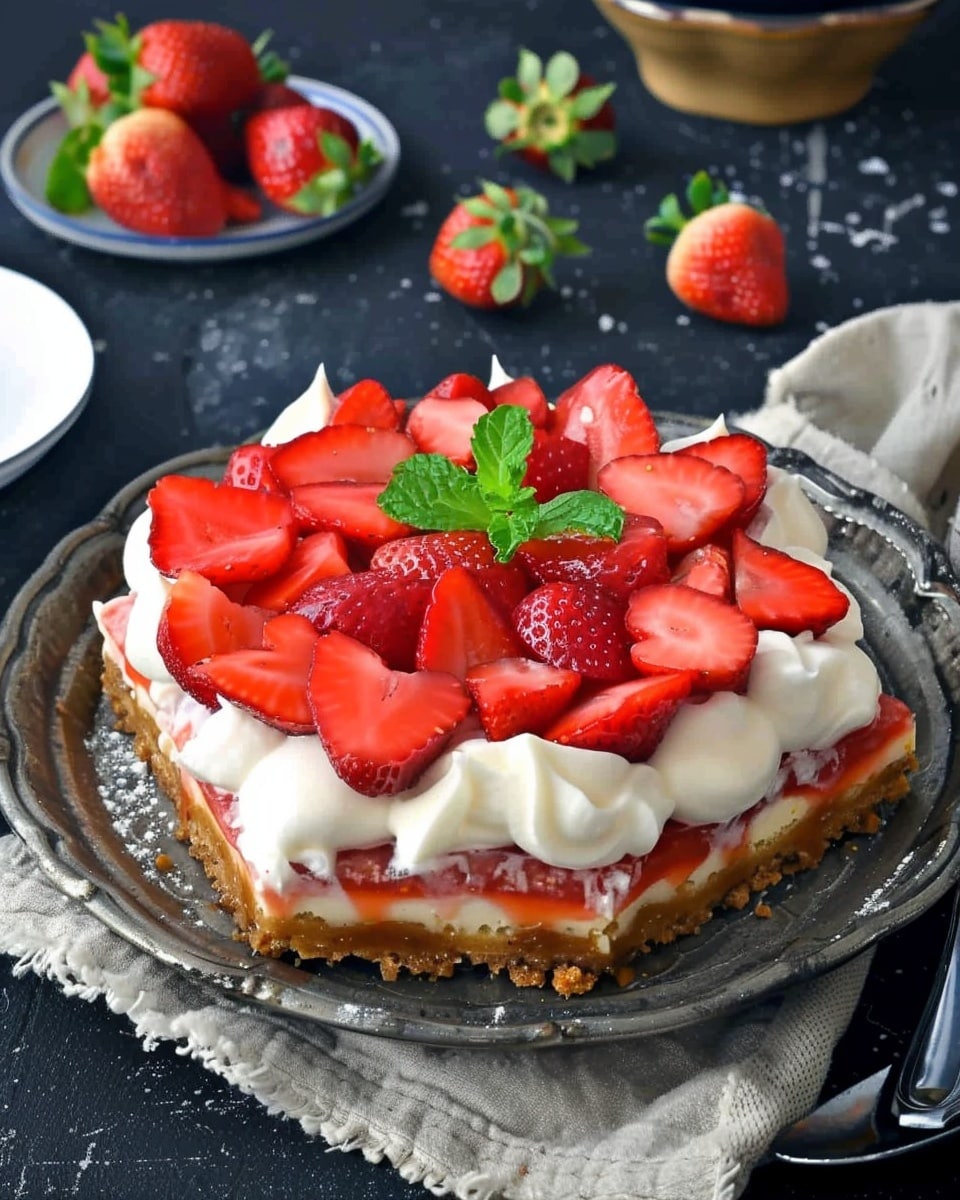 Strawberry Pretzel Salad