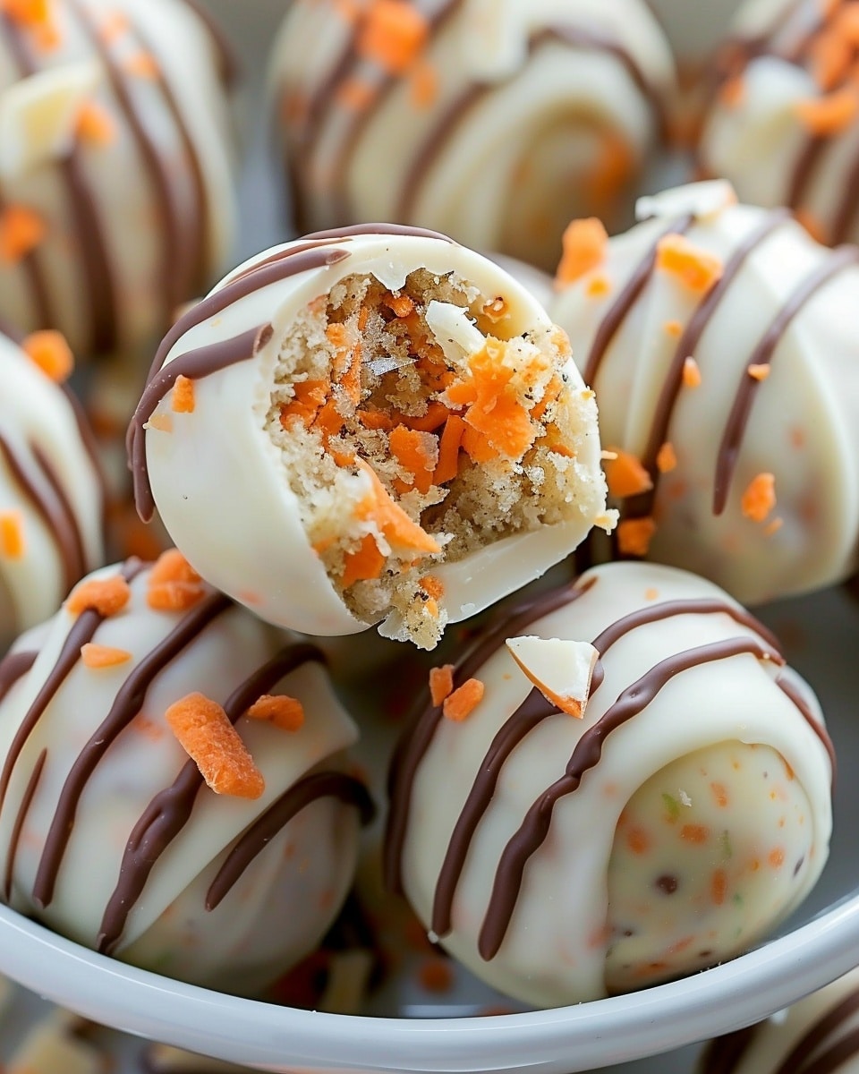 Sugar-Free Carrot Cake Truffles