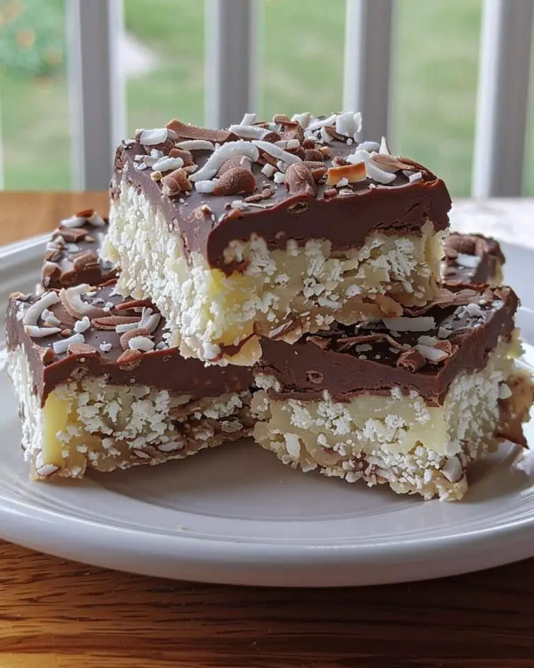 Sugar-Free Chocolate Coconut Bars