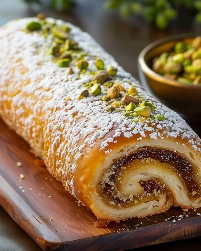 Sugar-Free Pistachio Date Cream Rolls