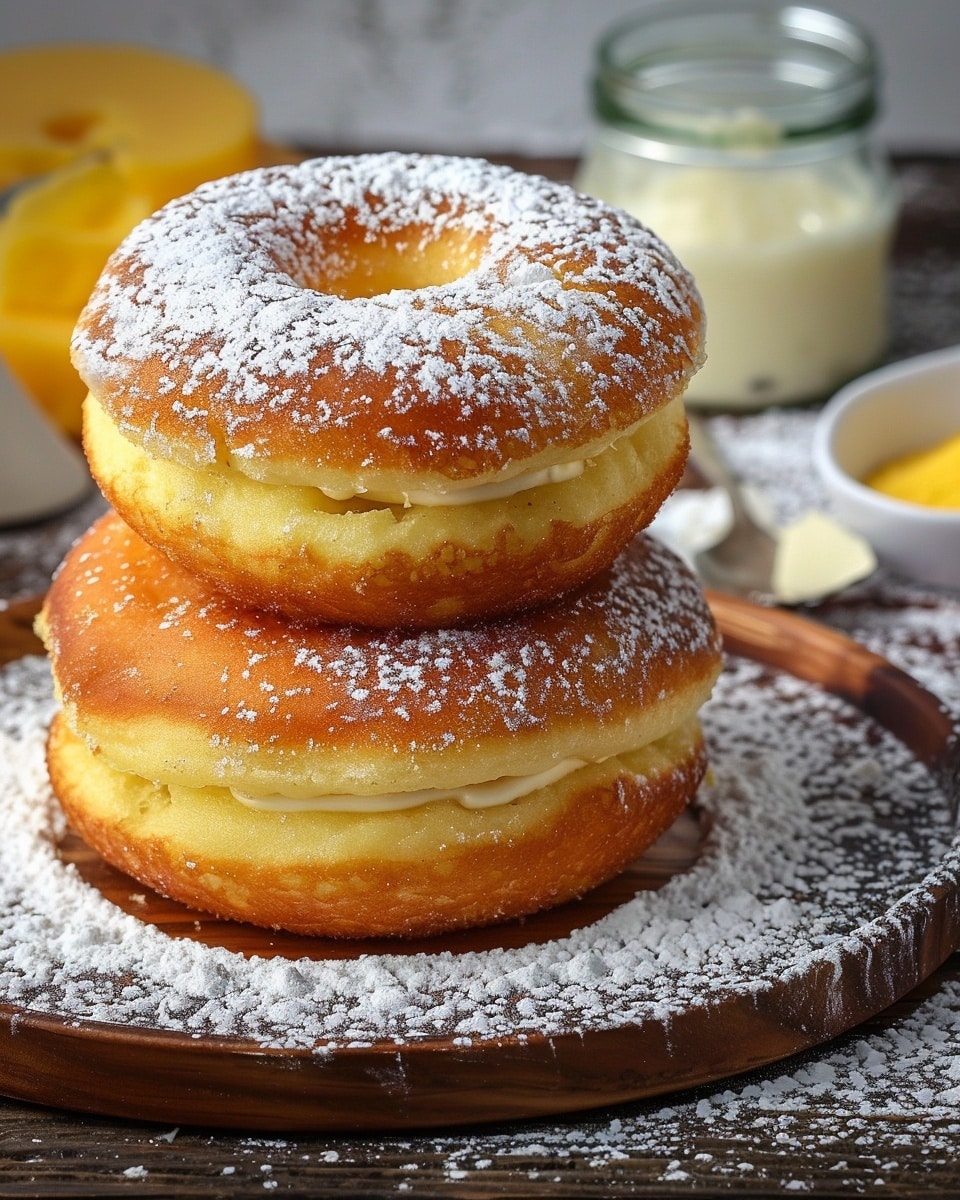 Sugar-Free Sour Cream Cake Donuts