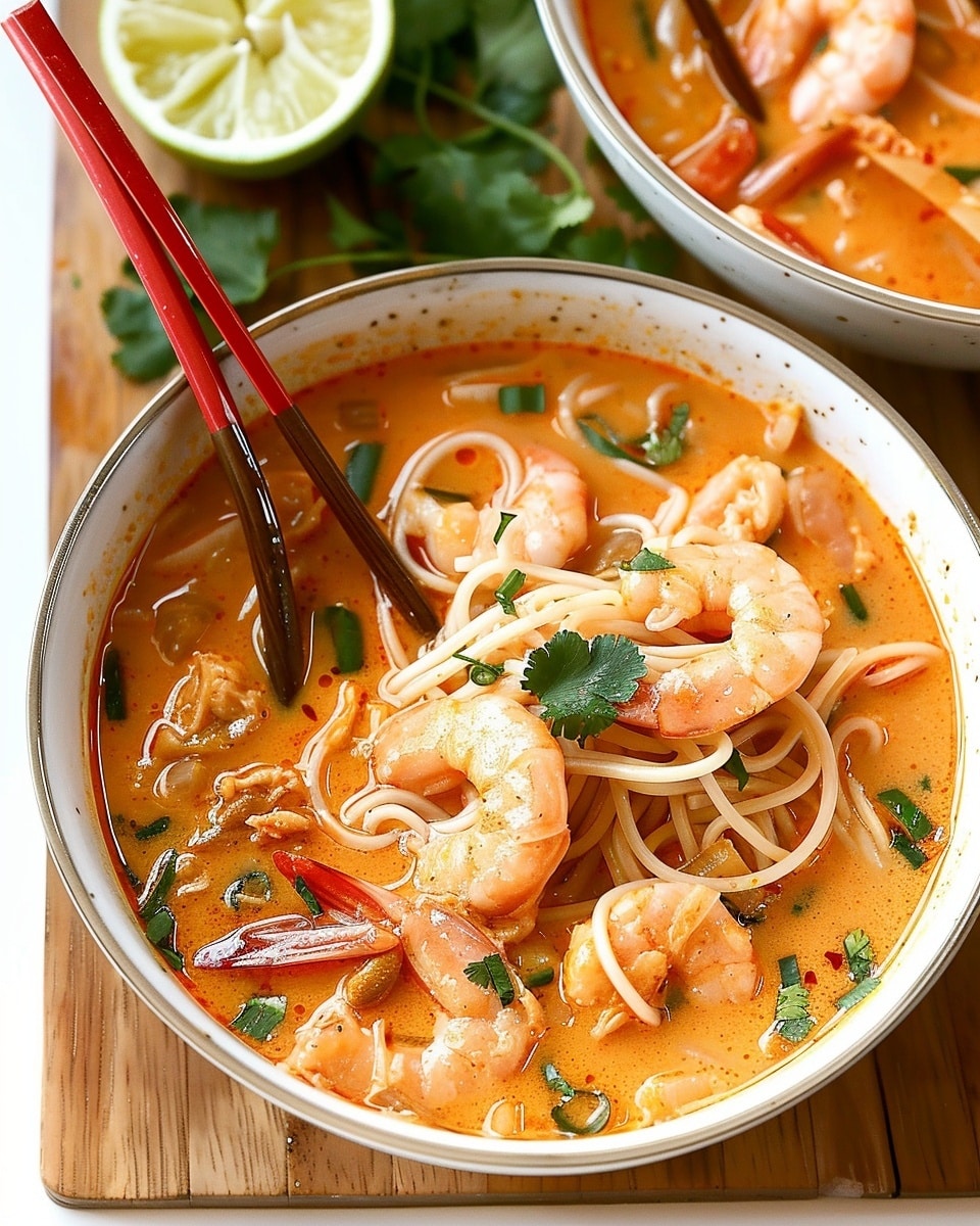 Thai Red Curry Noodle Soup