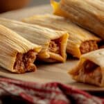 Traditional Tamales with Savory Filling