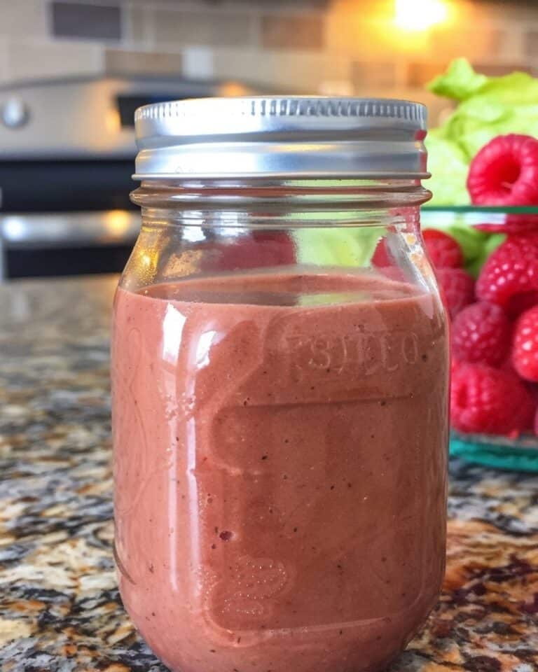 Zesty Sugar-Free Raspberry Vinaigrette (Fresh, Tangy & Ready in 5 Minutes)