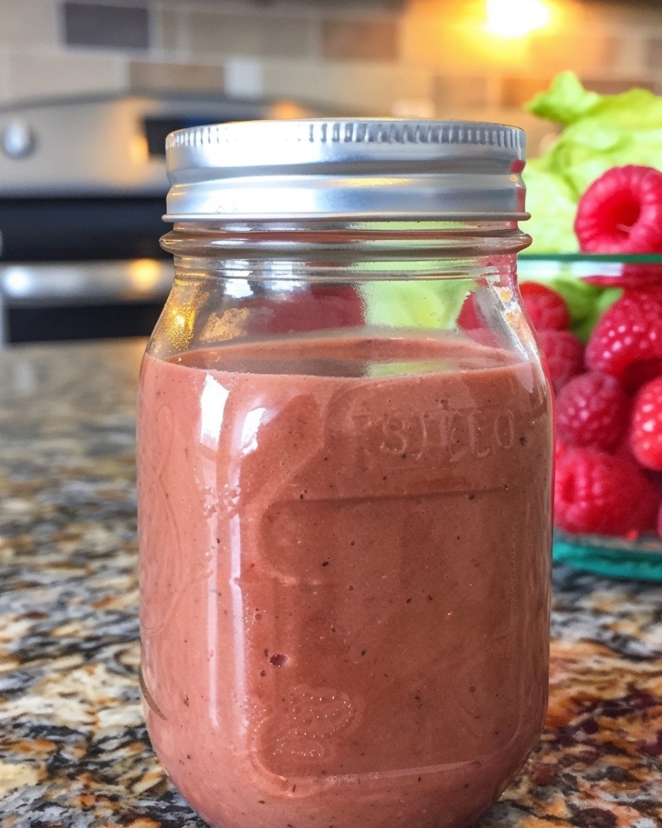 Zesty Sugar-Free Raspberry Vinaigrette (Fresh, Tangy & Ready in 5 Minutes)
