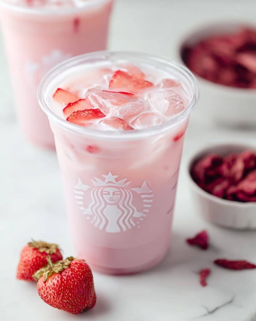 Homemade Starbucks Pink Drink Recipe