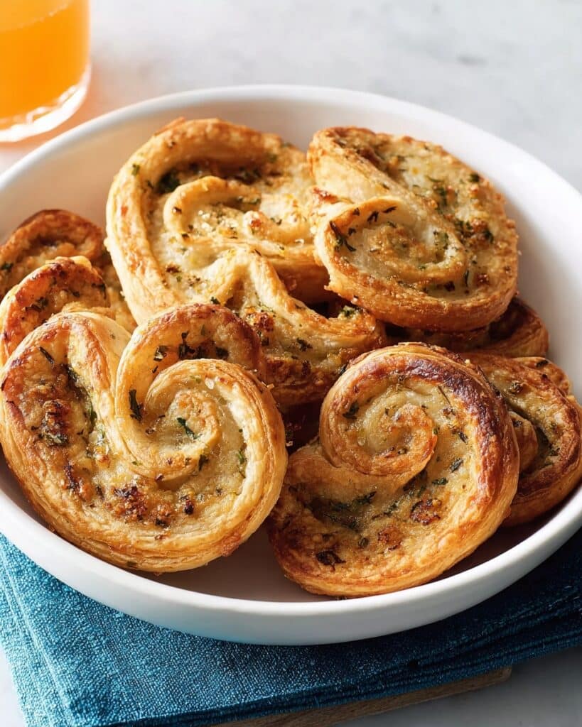 Herb-Cheese Palmiers Recipe