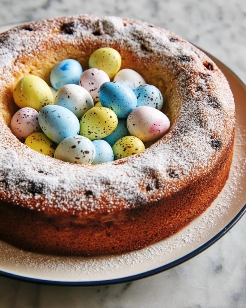 Easter Chocolate Chip and Ricotta Ciambellone Recipe