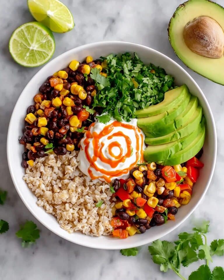Easy Cottage Cheese Burrito Bowl Recipe (High-Protein & Flavor-Packed) Recipe