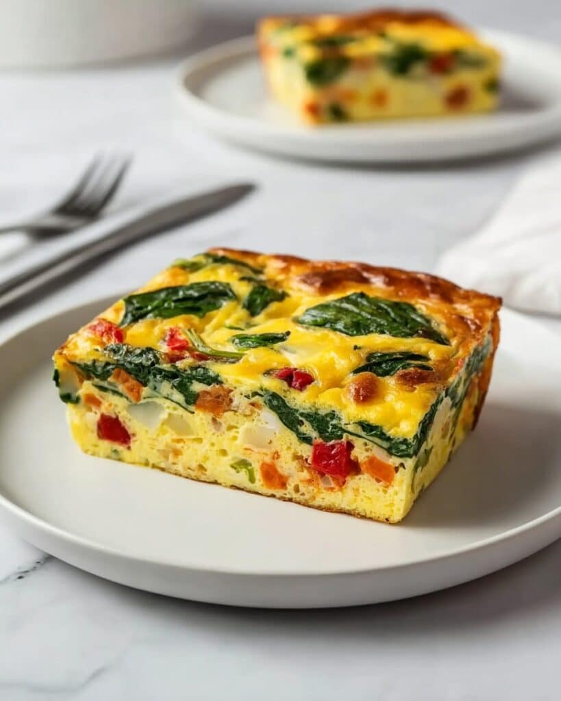 High-Protein Cottage Cheese Egg Bake Recipe