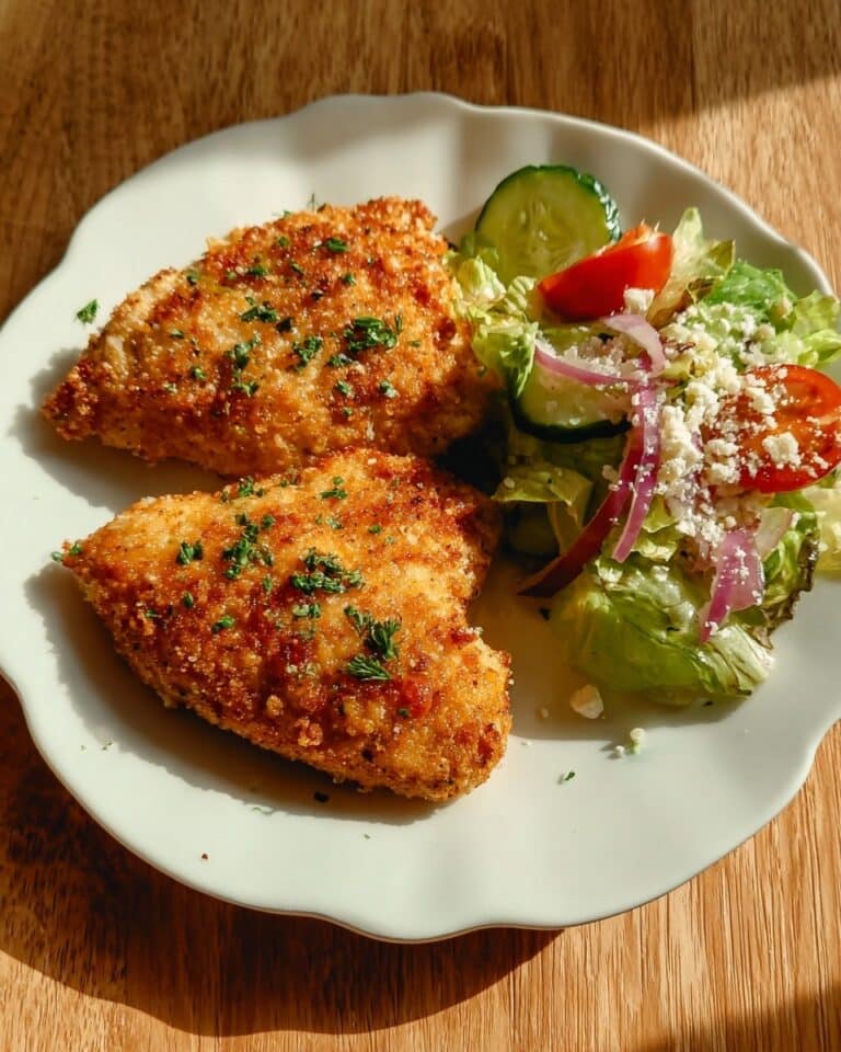 Baked Chicken Stuffed Pockets with Spinach, Tomato, and Cheese Recipe