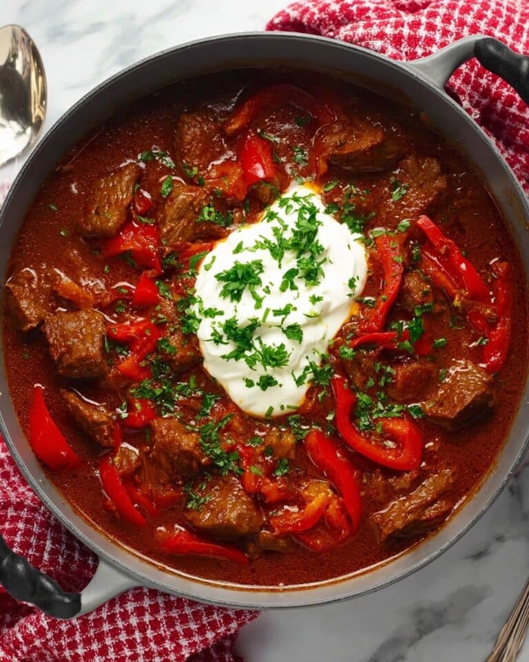 Beef Goulash {Slow Cooker or Oven Recipe} Recipe