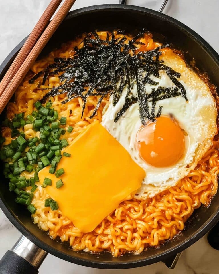 Creamy Cheese Ramen: Korean Comfort Food in Minutes Recipe