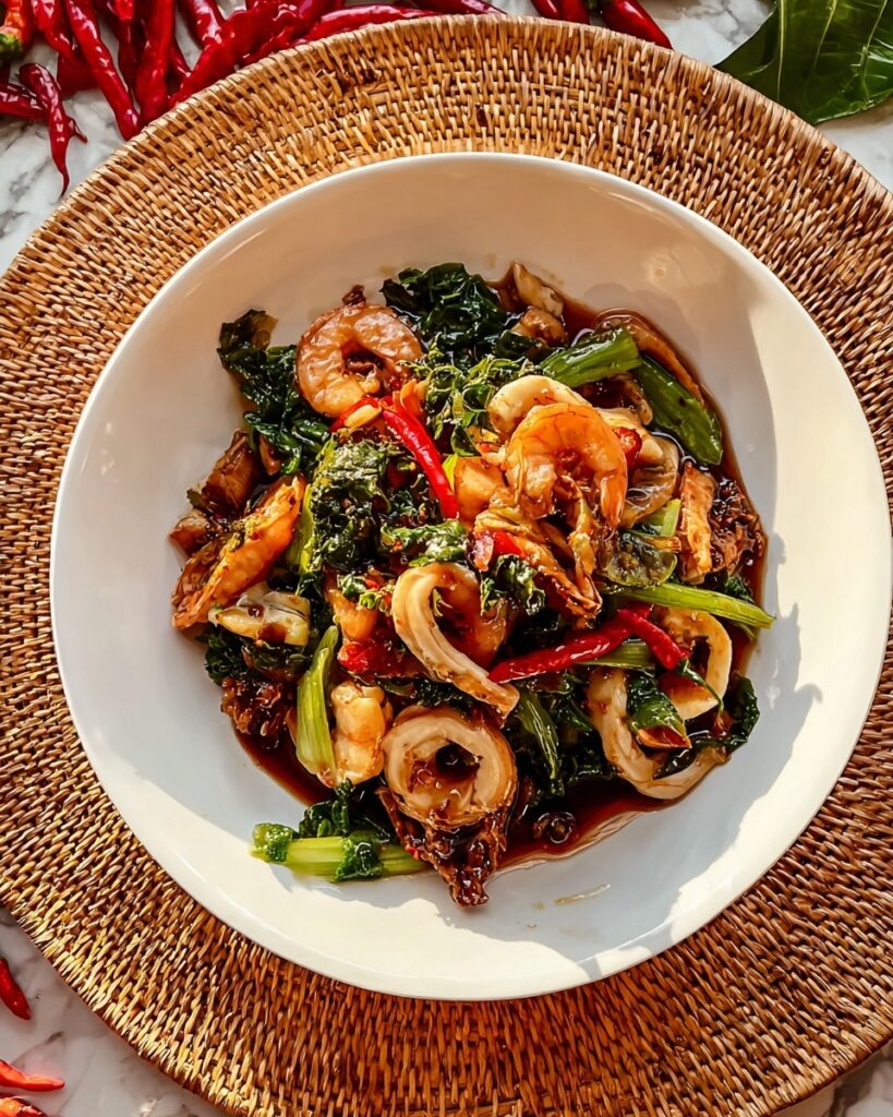 Pad Cha Talay Recipe (Spicy Thai Seafood Stir-Fry) Recipe