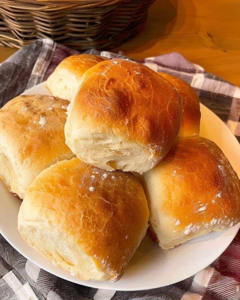 2 Ingredient Dinner Rolls (Easy No Yeast Bread Recipe!)