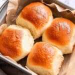 2 Ingredient Dinner Rolls (Easy No Yeast Bread Recipe!)